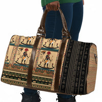 Egyptian God Ra Travel Bag Ancient Mythology Solar Barque Falcon
