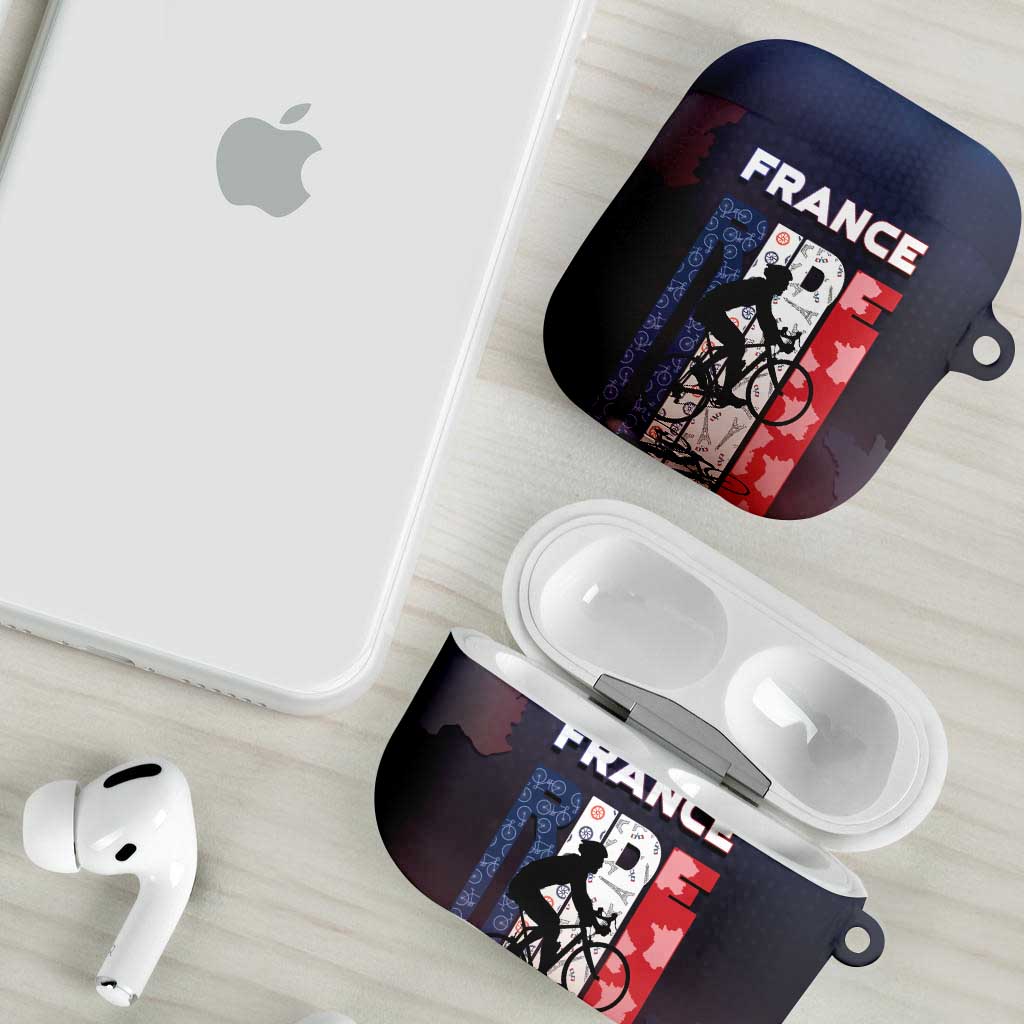 France Cycling AirPods Case Ride With Cyclist - Wonder Print Shop