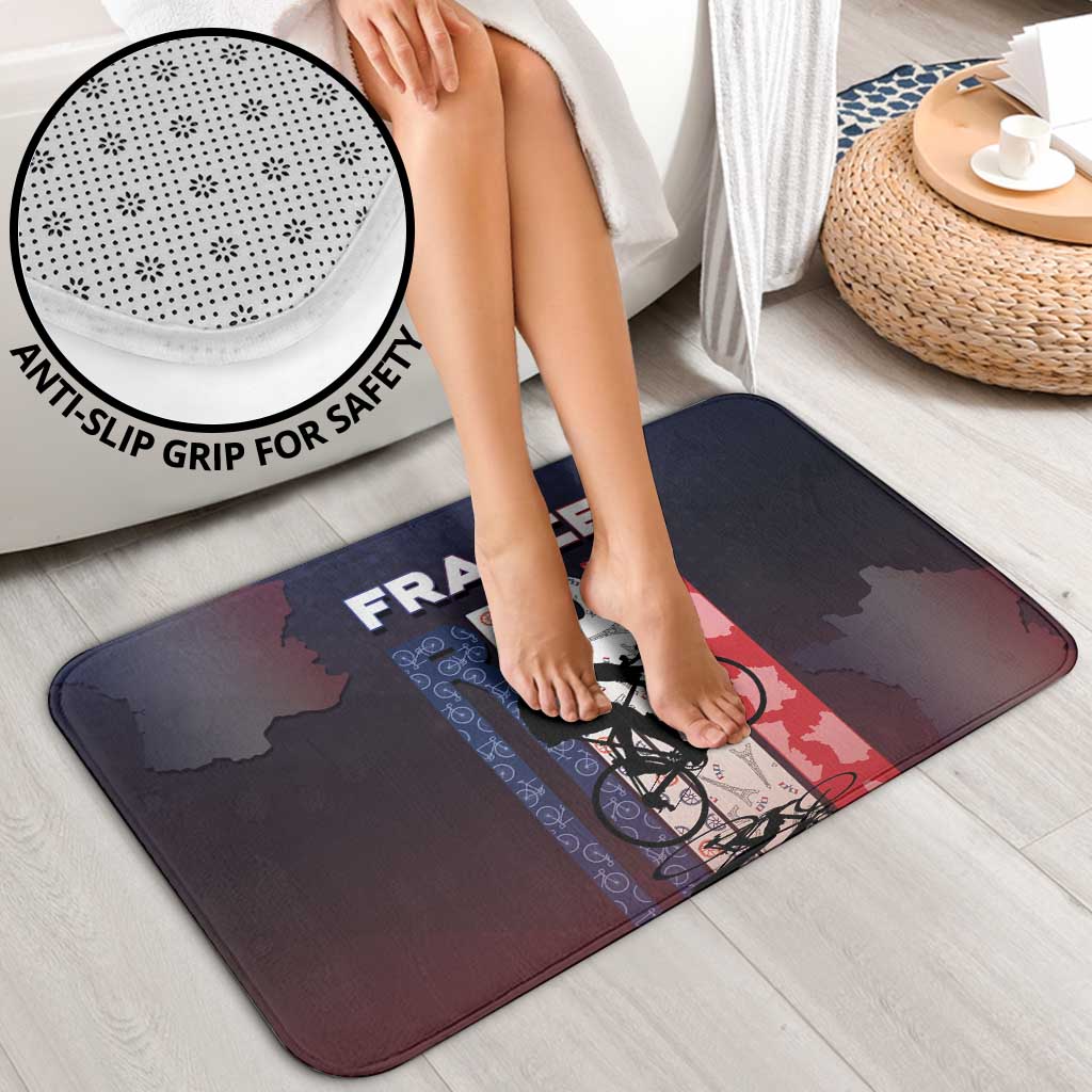 France Cycling Bathroom Set Ride With Cyclist - Wonder Print Shop