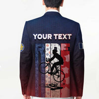 Personalized France Cycling Blazer Ride With Cyclist - Wonder Print Shop