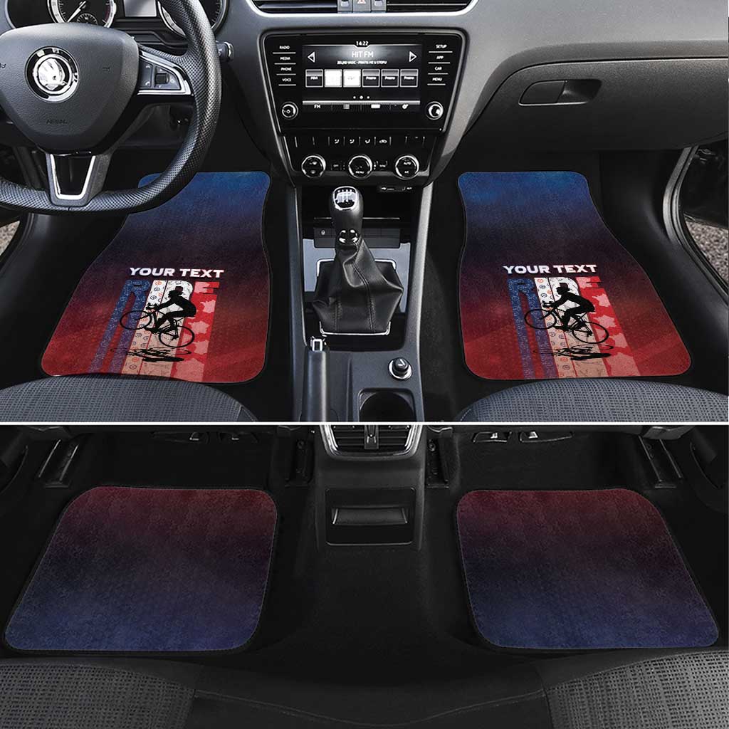 France Cycling Car Mats Ride With Cyclist - Wonder Print Shop