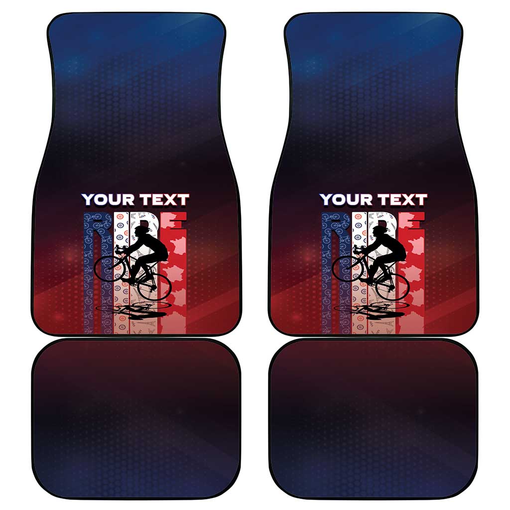 France Cycling Car Mats Ride With Cyclist - Wonder Print Shop