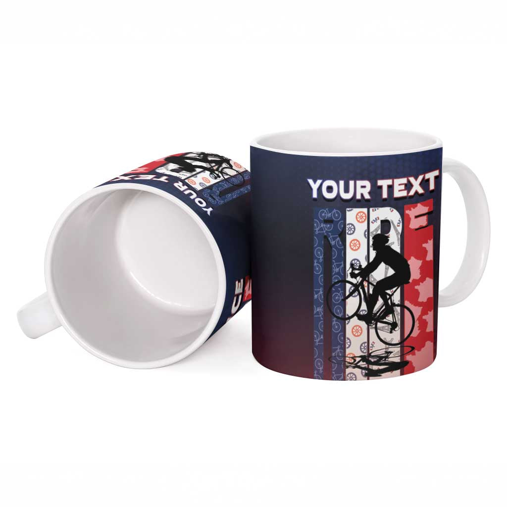 France Cycling Ceramic Mug Ride With Cyclist - Wonder Print Shop