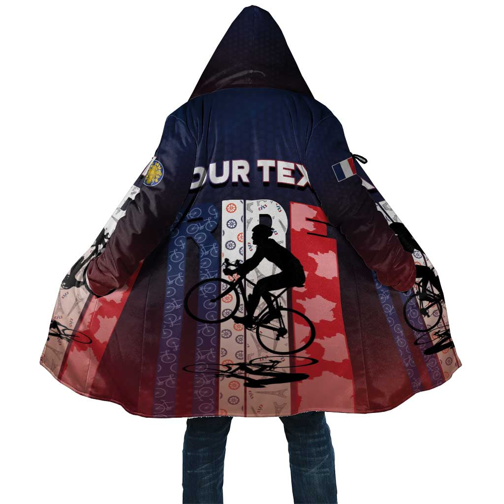Personalized France Cycling Cloak Ride With Cyclist - Wonder Print Shop