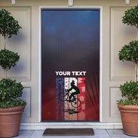 Personalized France Cycling Door Cover Ride With Cyclist - Wonder Print Shop