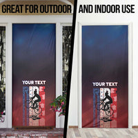 Personalized France Cycling Door Cover Ride With Cyclist - Wonder Print Shop