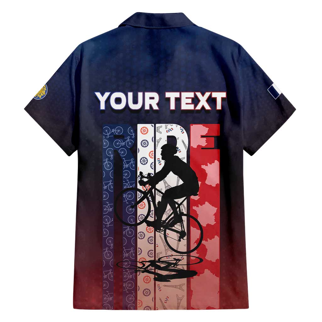 Personalized France Cycling Family Matching Puletasi and Hawaiian Shirt Ride With Cyclist - Wonder Print Shop
