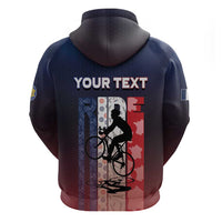 Personalized France Cycling Hoodie Ride With Cyclist - Wonder Print Shop