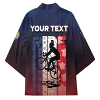 Personalized France Cycling Kimono Ride With Cyclist - Wonder Print Shop