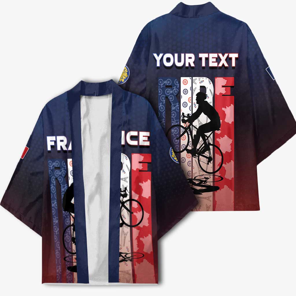 Personalized France Cycling Kimono Ride With Cyclist - Wonder Print Shop