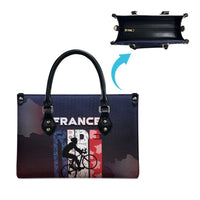 France Cycling Leather Bag Ride With Cyclist - Wonder Print Shop