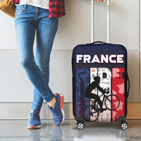 France Cycling Luggage Cover Ride With Cyclist - Wonder Print Shop