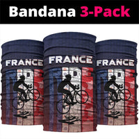France Cycling Neck Gaiter Ride With Cyclist - Wonder Print Shop