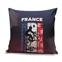 France Cycling Pillow Cover Ride With Cyclist - Wonder Print Shop