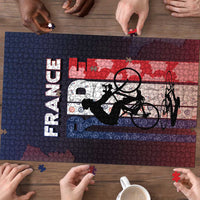 France Cycling Puzzle Ride With Cyclist - Wonder Print Shop