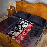 France Cycling Quilt Bed Set Ride With Cyclist - Wonder Print Shop