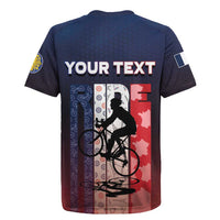 Personalized France Cycling Rugby Jersey Ride With Cyclist - Wonder Print Shop