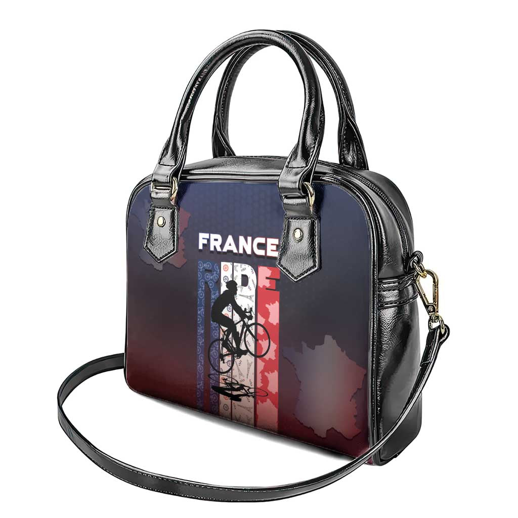 France Cycling Shoulder Handbag Ride With Cyclist - Wonder Print Shop