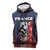 Personalized France Cycling Sleeveless Hoodie Ride With Cyclist - Wonder Print Shop