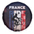 France Cycling Spare Tire Cover Ride With Cyclist - Wonder Print Shop