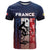 Personalized France Cycling T Shirt Ride With Cyclist - Wonder Print Shop