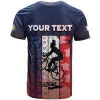 Personalized France Cycling T Shirt Ride With Cyclist - Wonder Print Shop