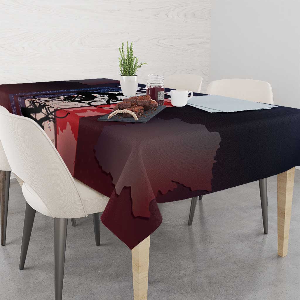 France Cycling Tablecloth Ride With Cyclist - Wonder Print Shop