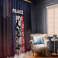 France Cycling Window Curtain Ride With Cyclist - Wonder Print Shop