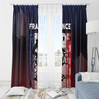 France Cycling Window Curtain Ride With Cyclist - Wonder Print Shop