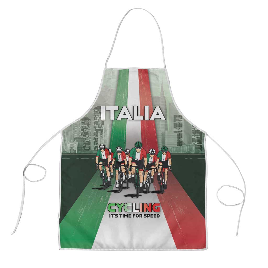 Italy Cycling Apron Life In The Bike Lane - Wonder Print Shop