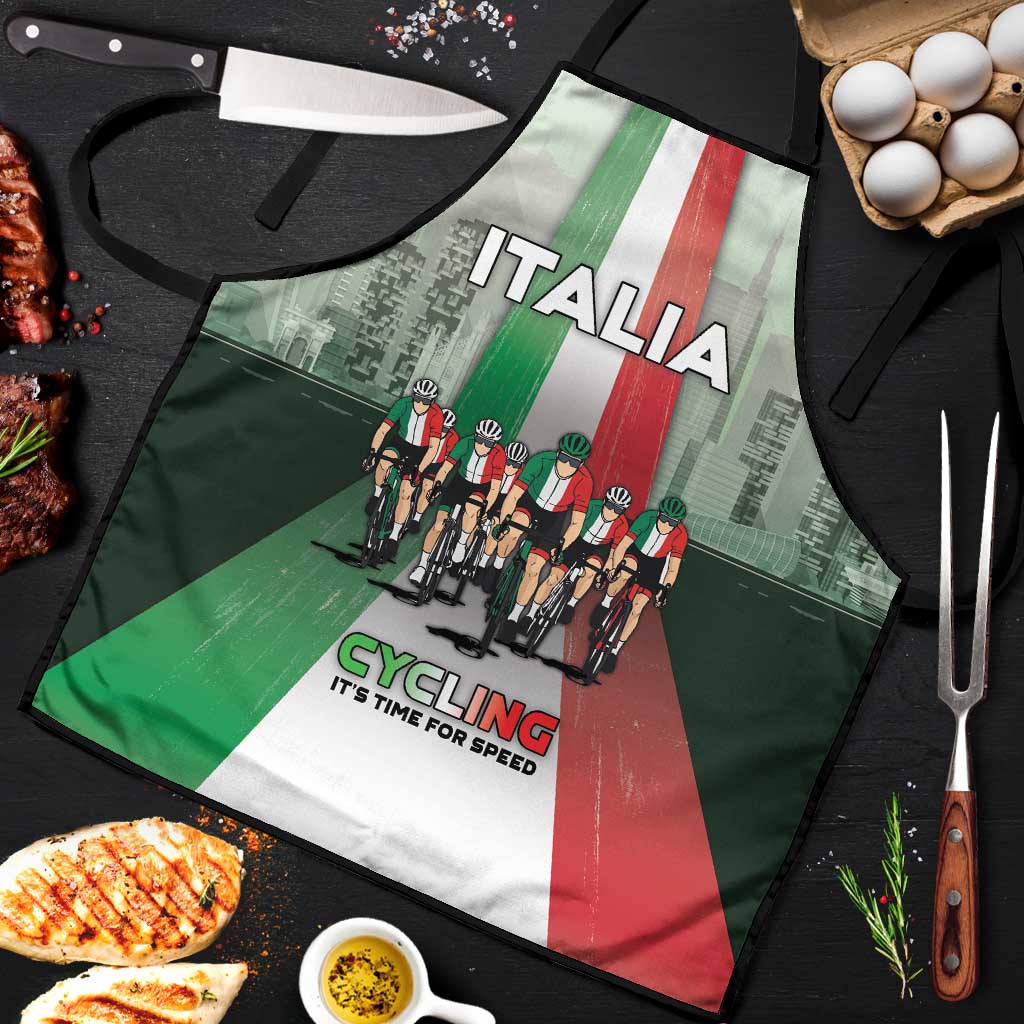 Italy Cycling Apron Life In The Bike Lane - Wonder Print Shop