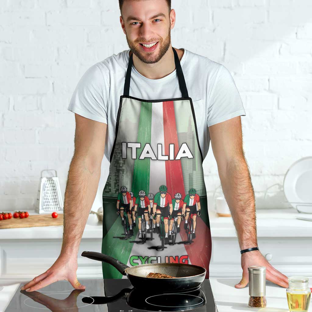 Italy Cycling Apron Life In The Bike Lane - Wonder Print Shop