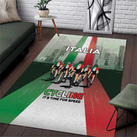 Italy Cycling Area Rug Life In The Bike Lane - Wonder Print Shop