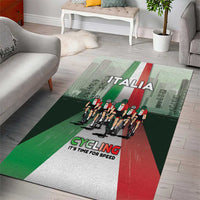 Italy Cycling Area Rug Life In The Bike Lane - Wonder Print Shop