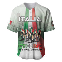 Personalized Italy Cycling Baseball Jersey Life In The Bike Lane - Wonder Print Shop