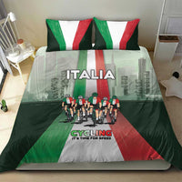 Italy Cycling Bedding Set Life In The Bike Lane - Wonder Print Shop