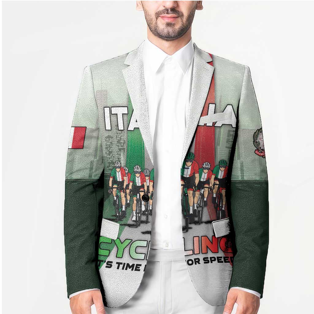 Personalized Italy Cycling Blazer Life In The Bike Lane - Wonder Print Shop
