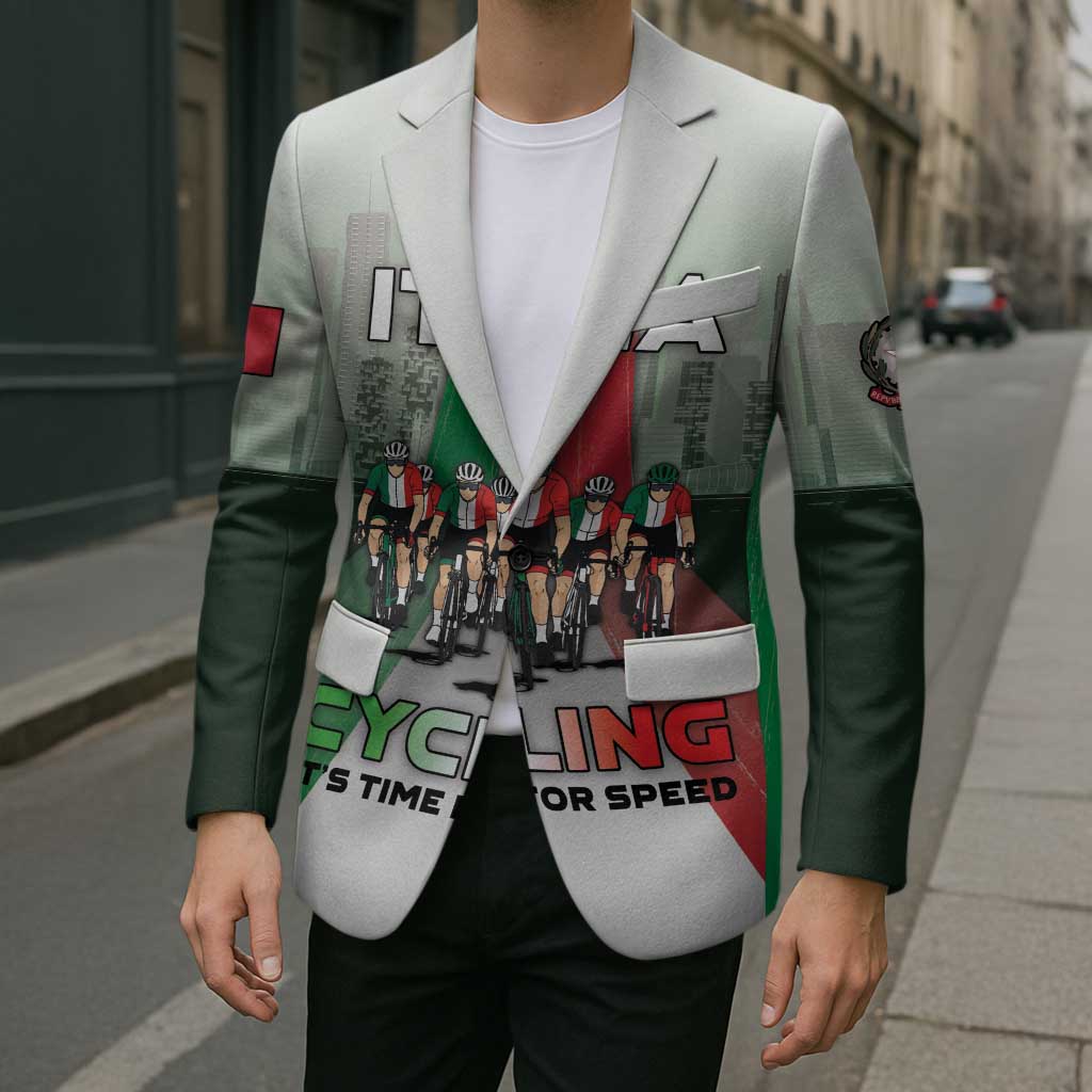 Personalized Italy Cycling Blazer Life In The Bike Lane - Wonder Print Shop
