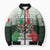 Personalized Italy Cycling Bomber Puffer Jacket Life In The Bike Lane - Wonder Print Shop