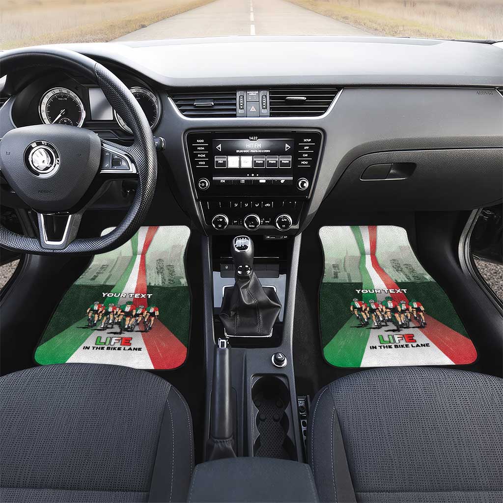 Italy Cycling Car Mats Life In The Bike Lane - Wonder Print Shop