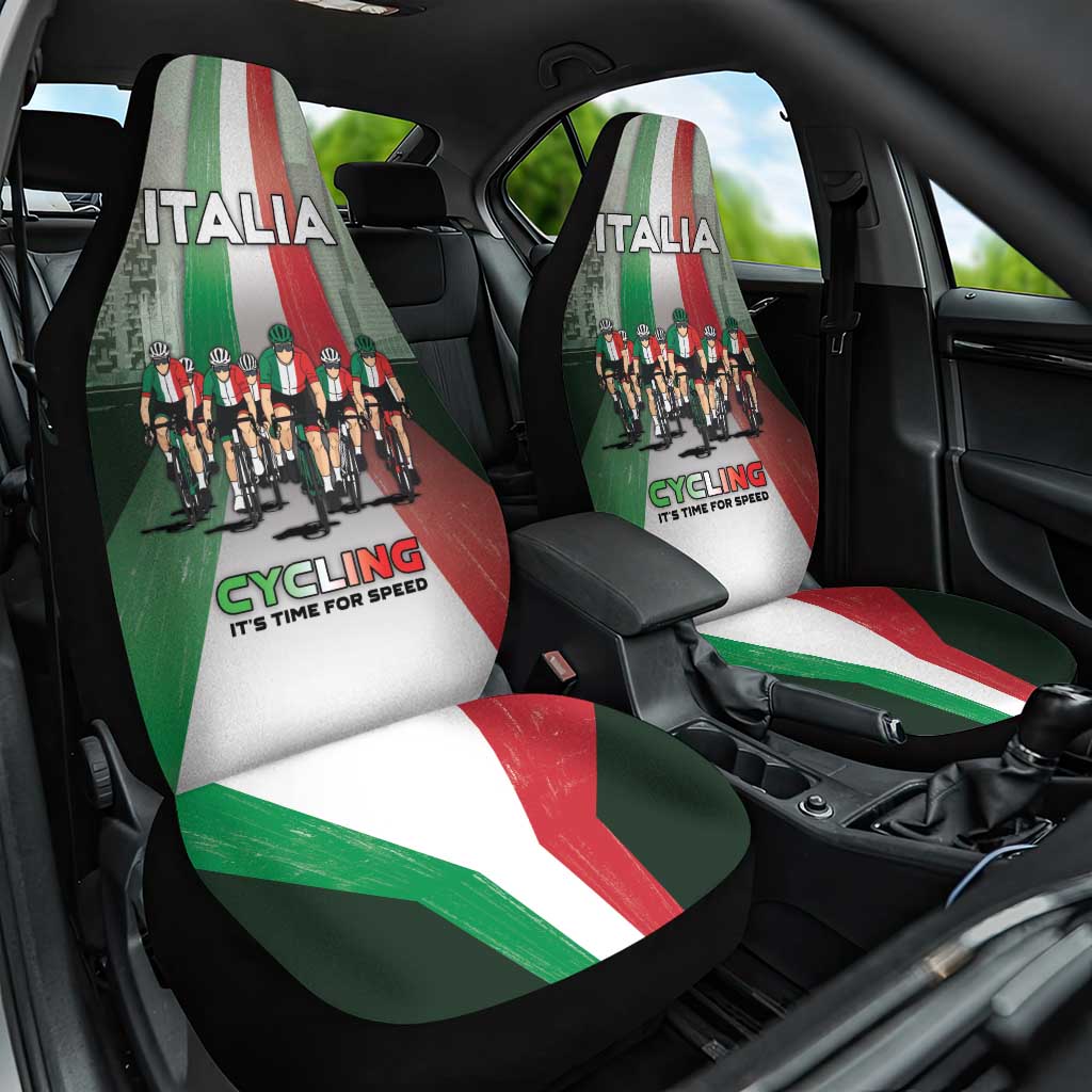 Italy Cycling Car Seat Cover Life In The Bike Lane - Wonder Print Shop