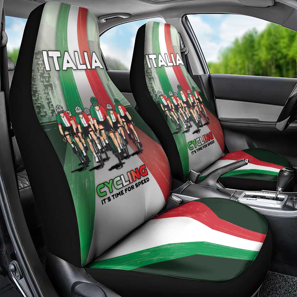 Italy Cycling Car Seat Cover Life In The Bike Lane - Wonder Print Shop