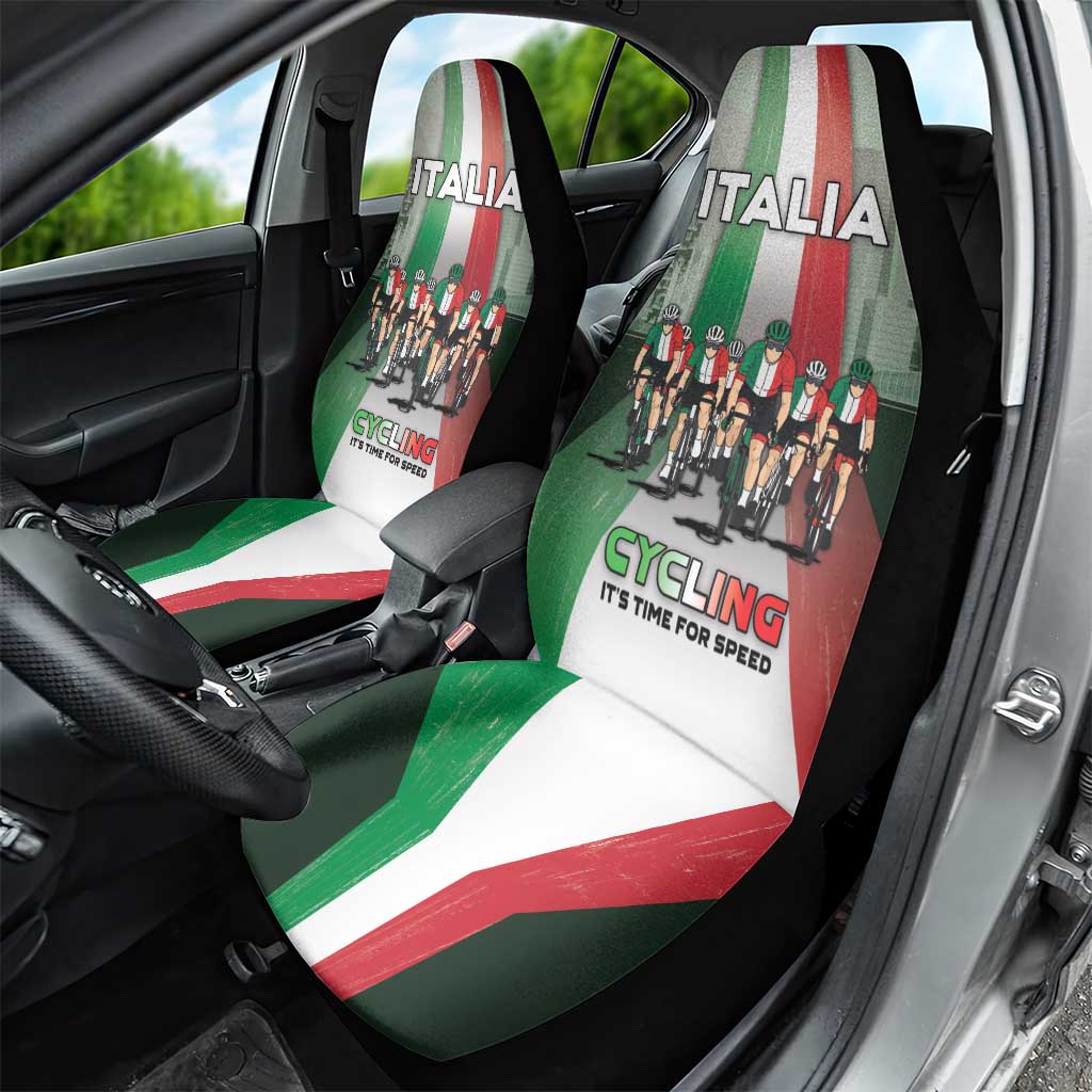 Italy Cycling Car Seat Cover Life In The Bike Lane - Wonder Print Shop