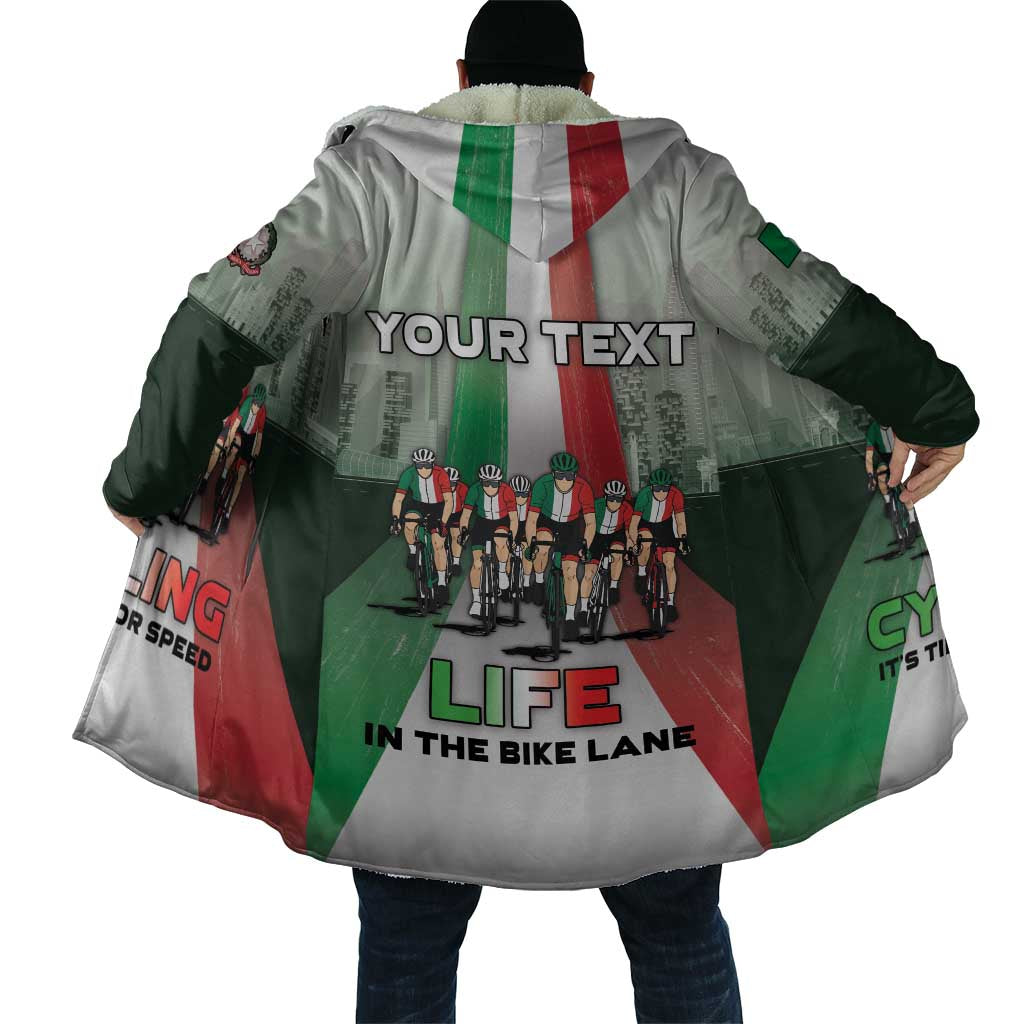 Personalized Italy Cycling Cloak Life In The Bike Lane - Wonder Print Shop