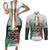 Personalized Italy Cycling Couples Matching Short Sleeve Bodycon Dress and Long Sleeve Button Shirt Life In The Bike Lane - Wonder Print Shop