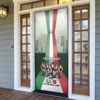 Personalized Italy Cycling Door Cover Life In The Bike Lane - Wonder Print Shop