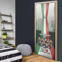 Personalized Italy Cycling Door Cover Life In The Bike Lane - Wonder Print Shop