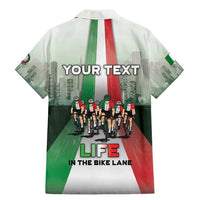 Personalized Italy Cycling Family Matching Mermaid Dress and Hawaiian Shirt Life In The Bike Lane - Wonder Print Shop