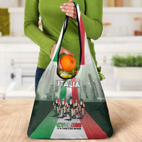 Italy Cycling Grocery Bag Life In The Bike Lane - Wonder Print Shop