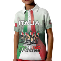 Personalized Italy Cycling Kid Polo Shirt Life In The Bike Lane - Wonder Print Shop